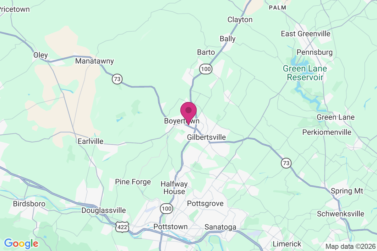 Carte de Boyertown