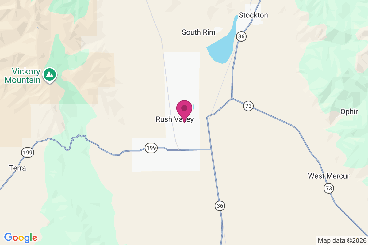 Carte de Rush Valley