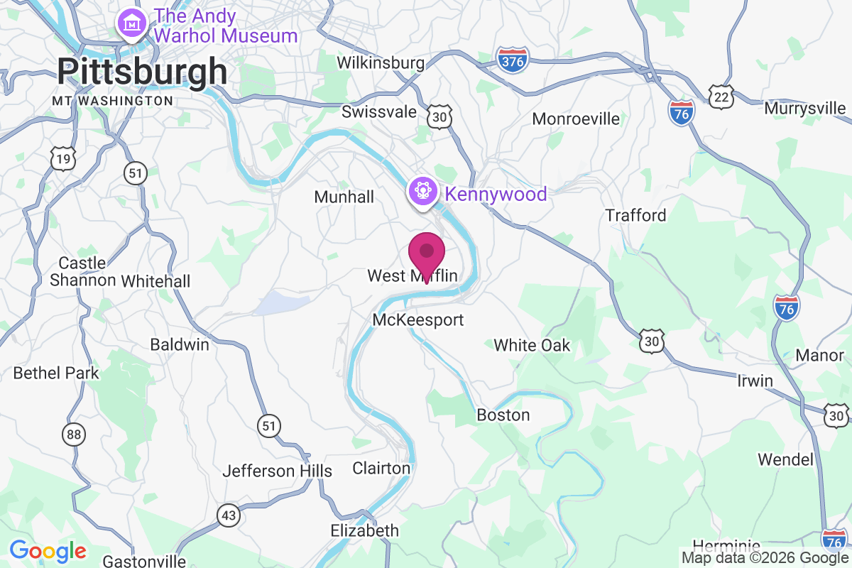Carte de West Mifflin