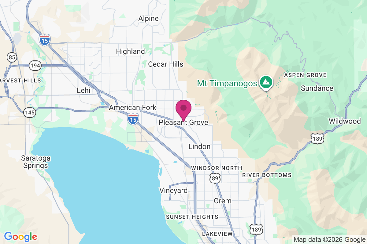 Carte de Pleasant Grove