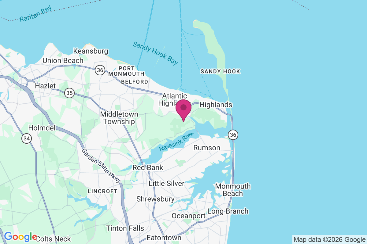 Carte de Navesink