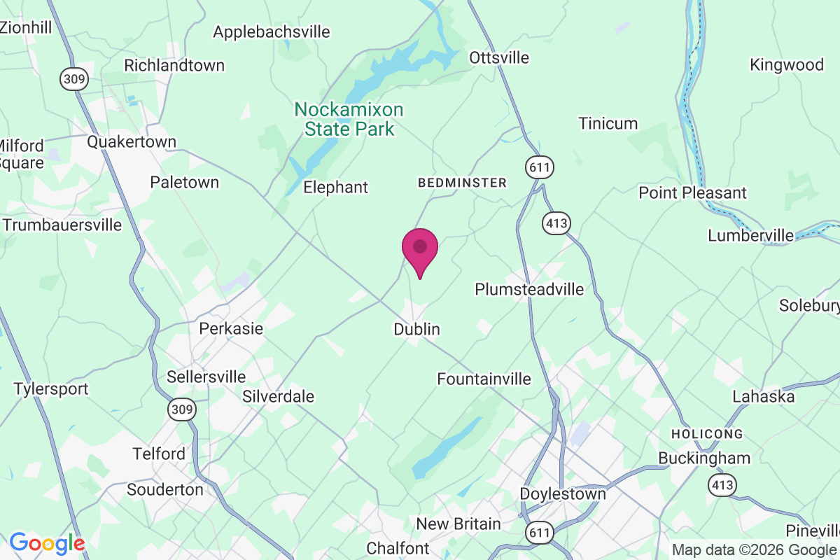 Carte de Irish Meeting House