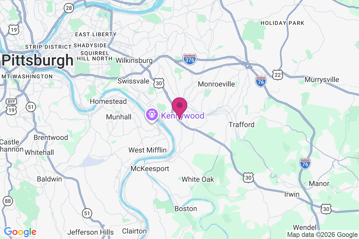 Carte de East Pittsburgh