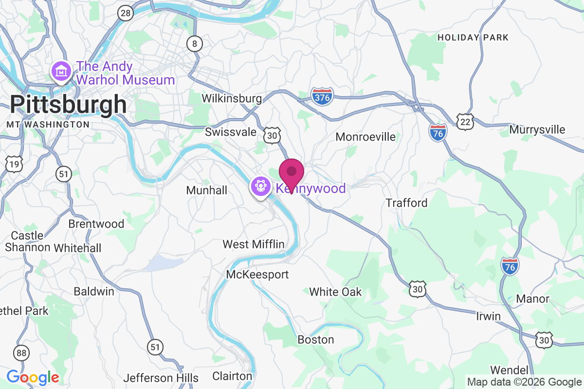 Carte de North Braddock