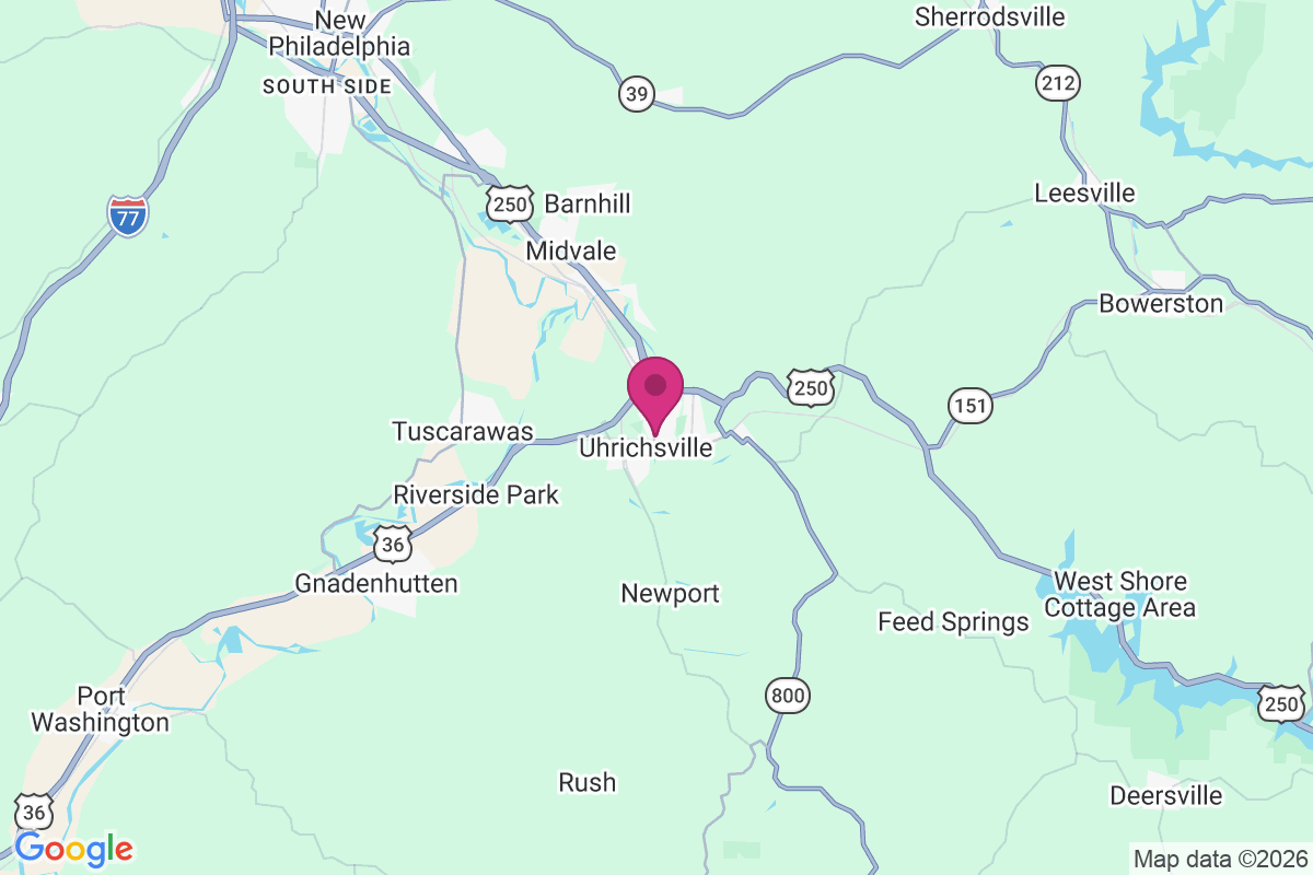 Carte de Uhrichsville