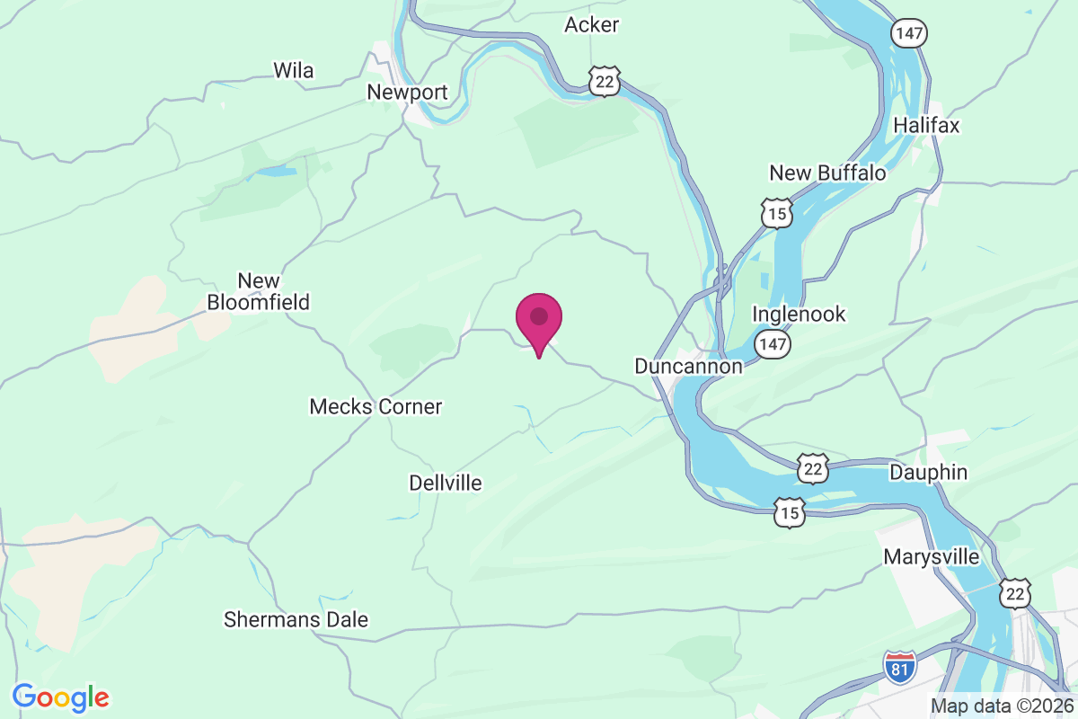 Carte de Rose Glen