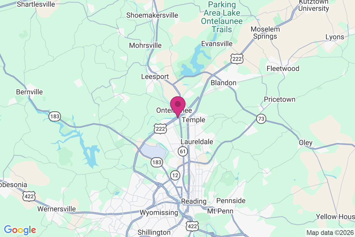 Carte de Ontelaunee