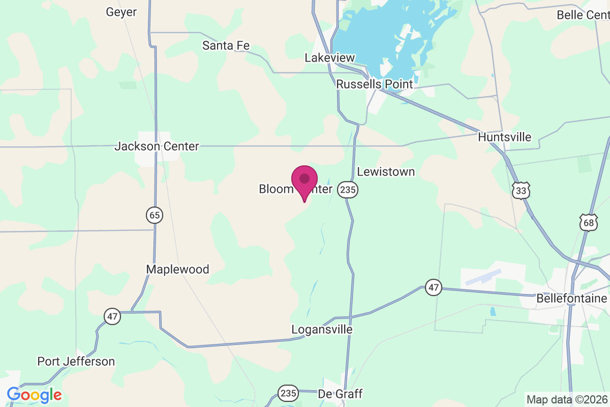 Carte de Bloom Center