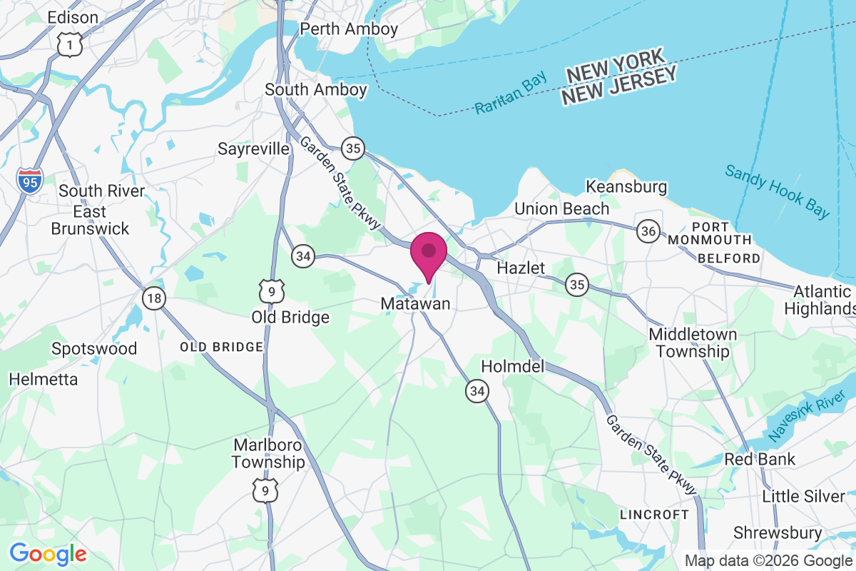 Carte de Matawan