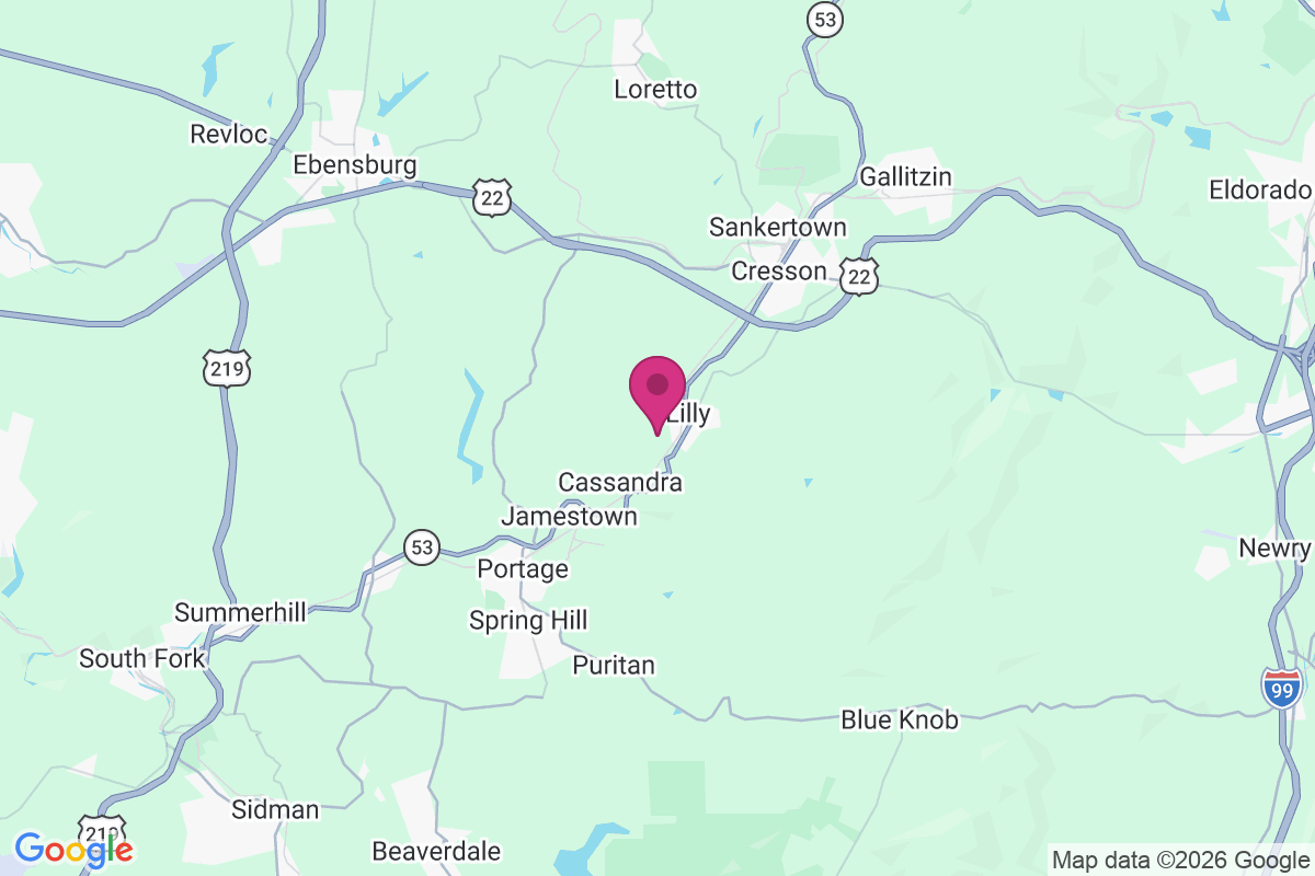 Carte de Upper Dutchtown