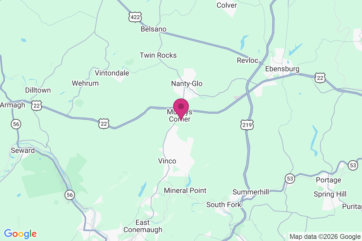 Carte de Mundys Corner
