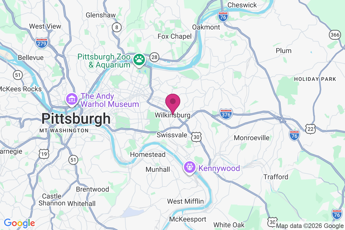 Carte de Wilkinsburg