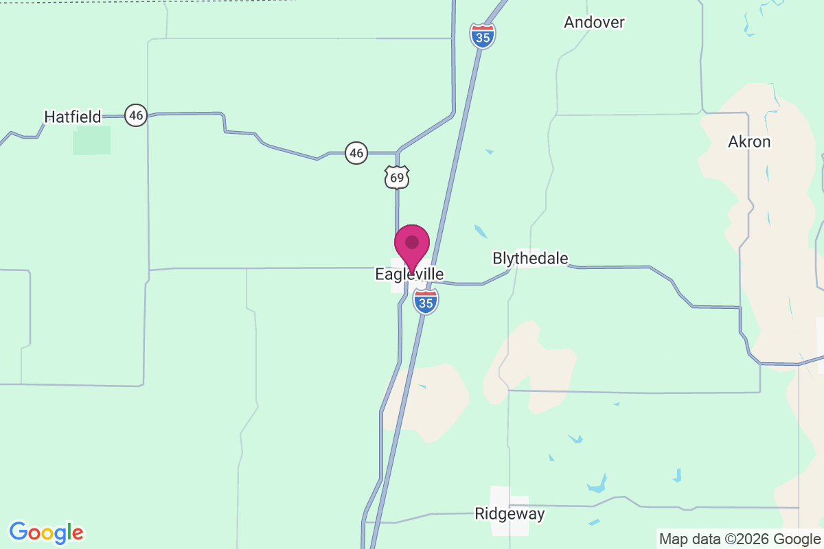 Carte de Eagleville