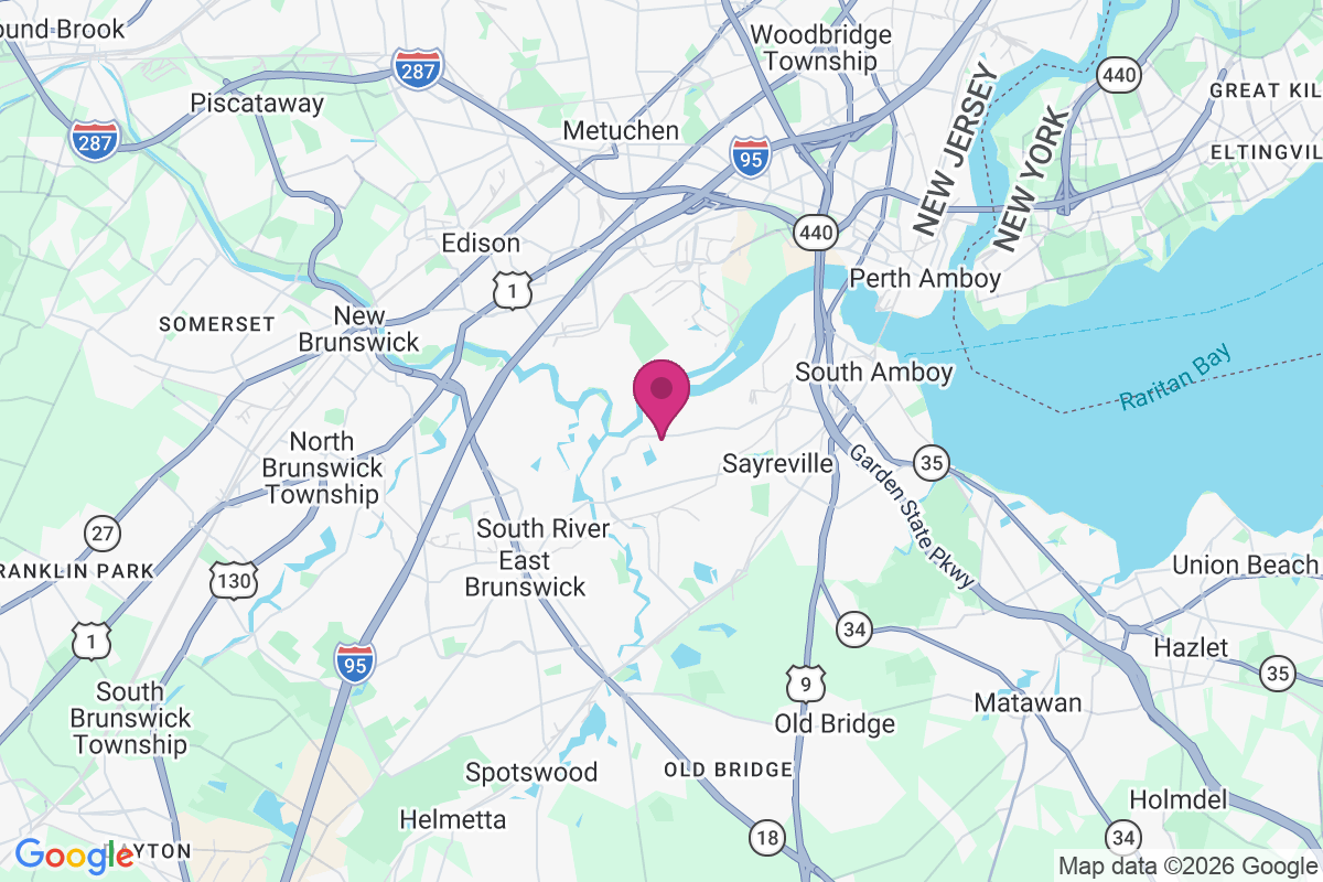 Carte de Sayreville Station