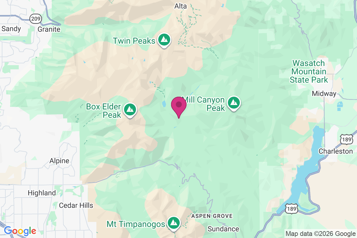 Carte de Silver Lake Summer Home Area