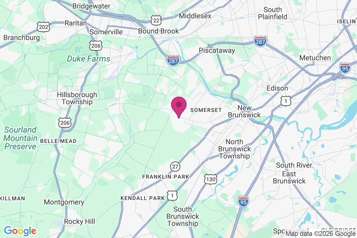 Carte de Middlebush