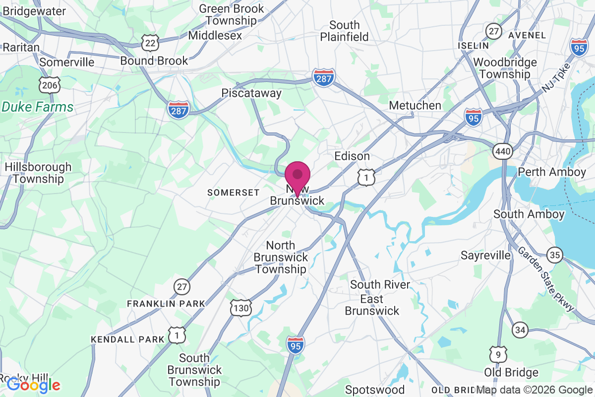 Carte de North Brunswick