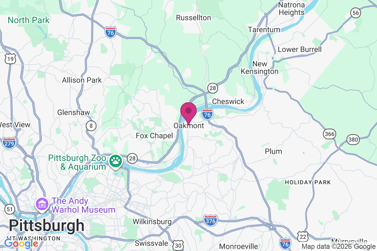 Carte de Oakmont