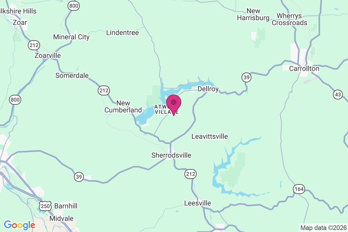 Carte de Atwood Village