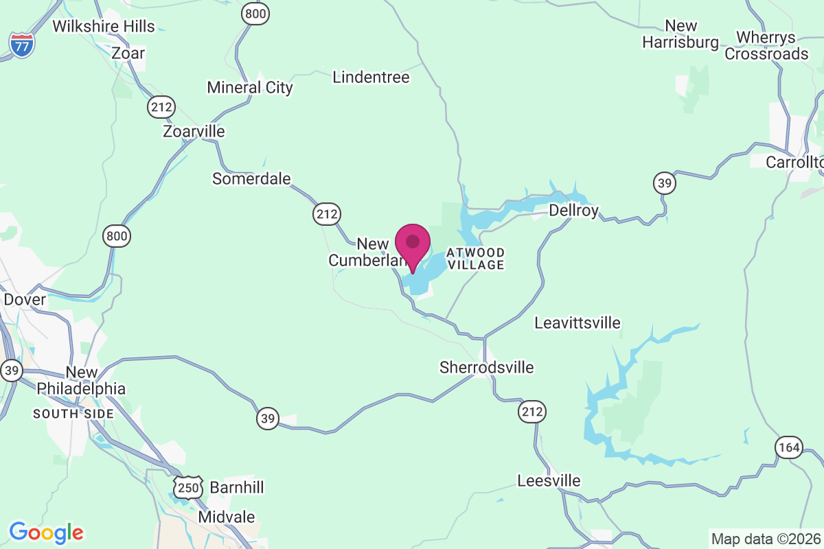 Carte de North Shore Cottage Area