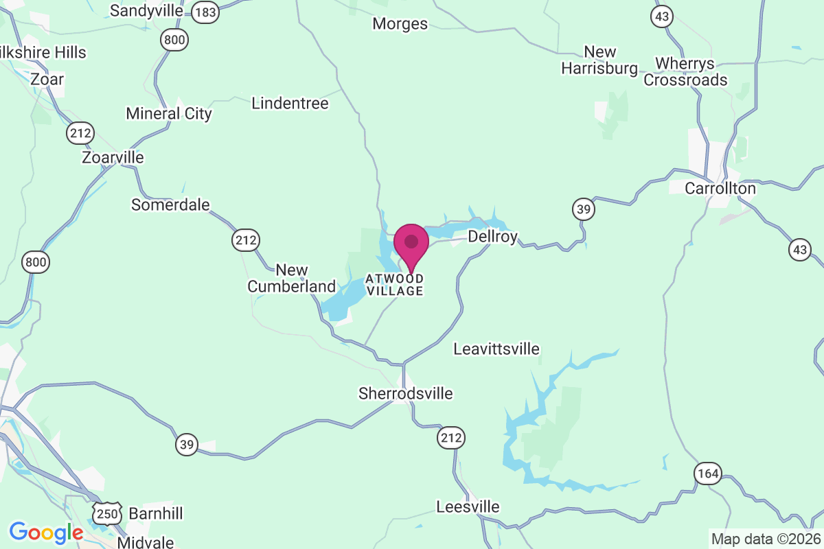 Carte de Atwood Cove