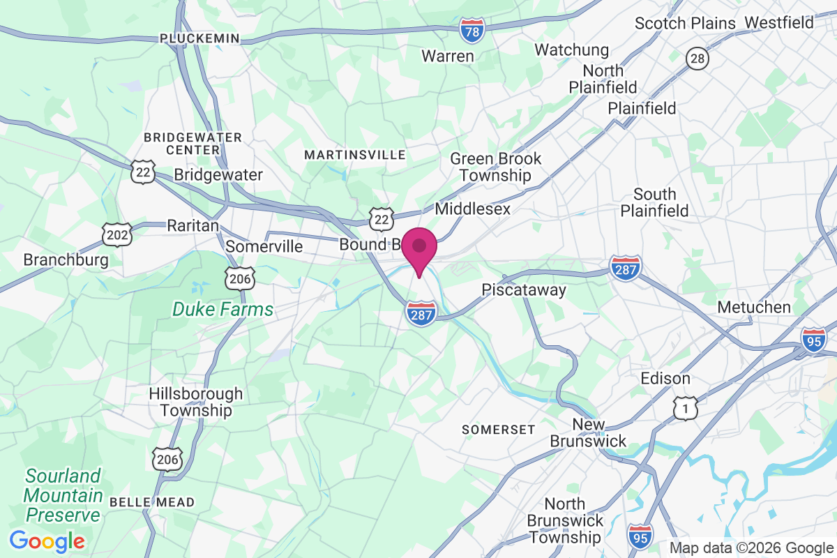 Carte de South Bound Brook
