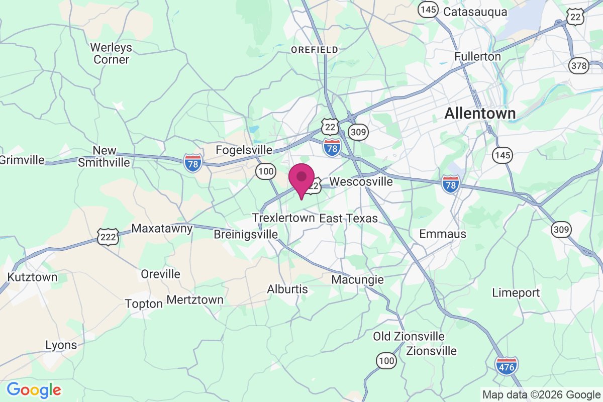 Carte de Trexlertown