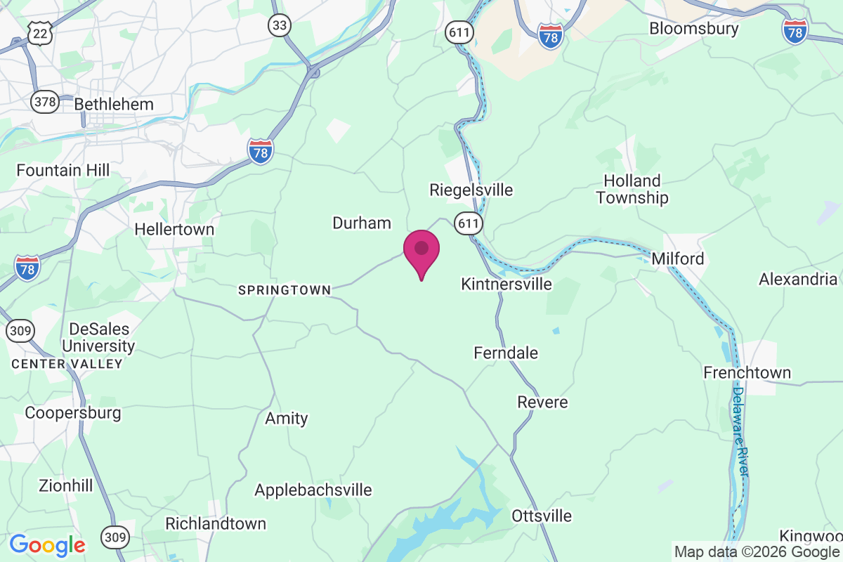 Carte de Durham Hill Farms