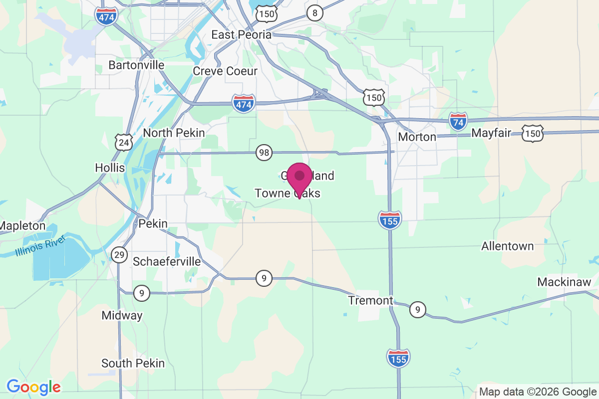 Carte de Towne Oaks