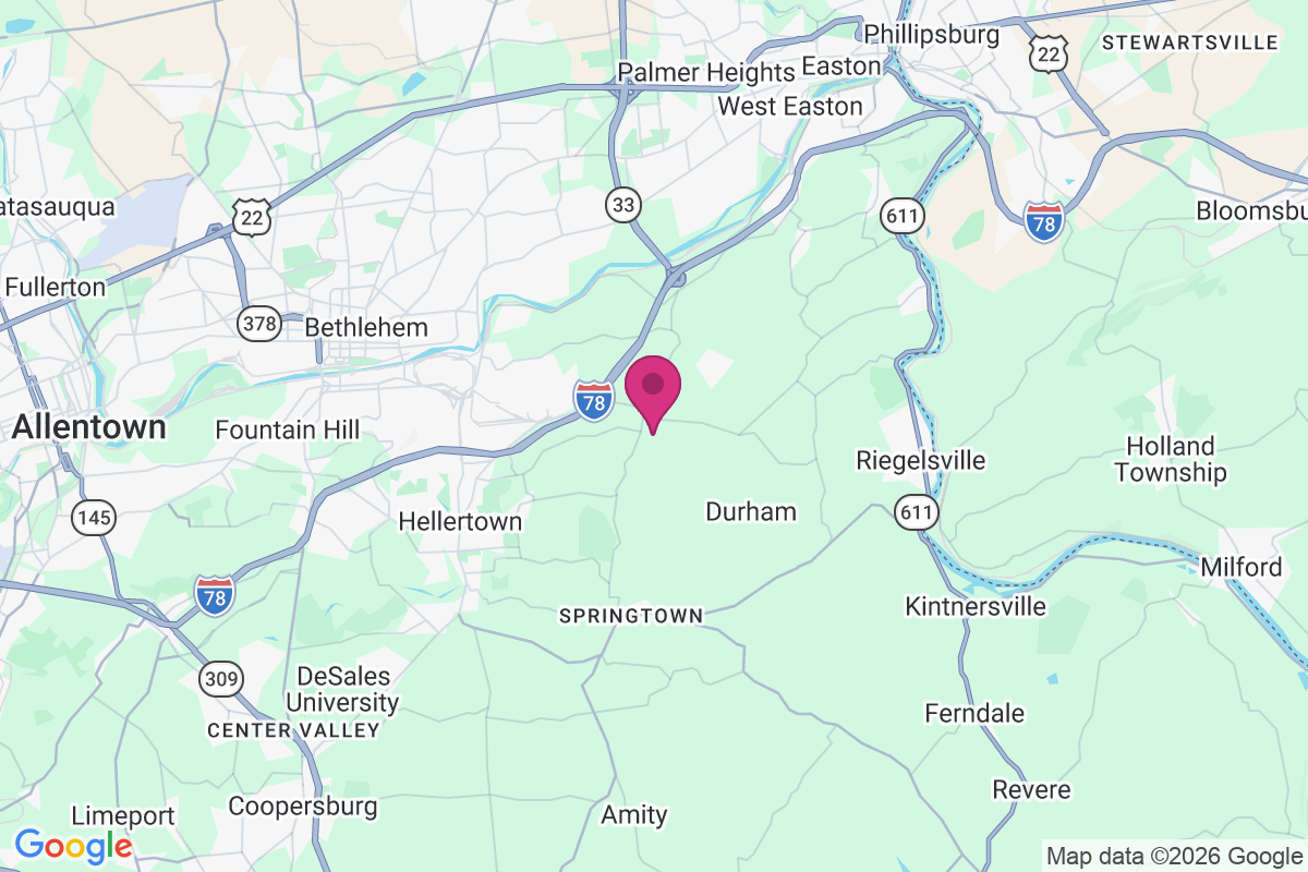 Carte de Lower Saucon