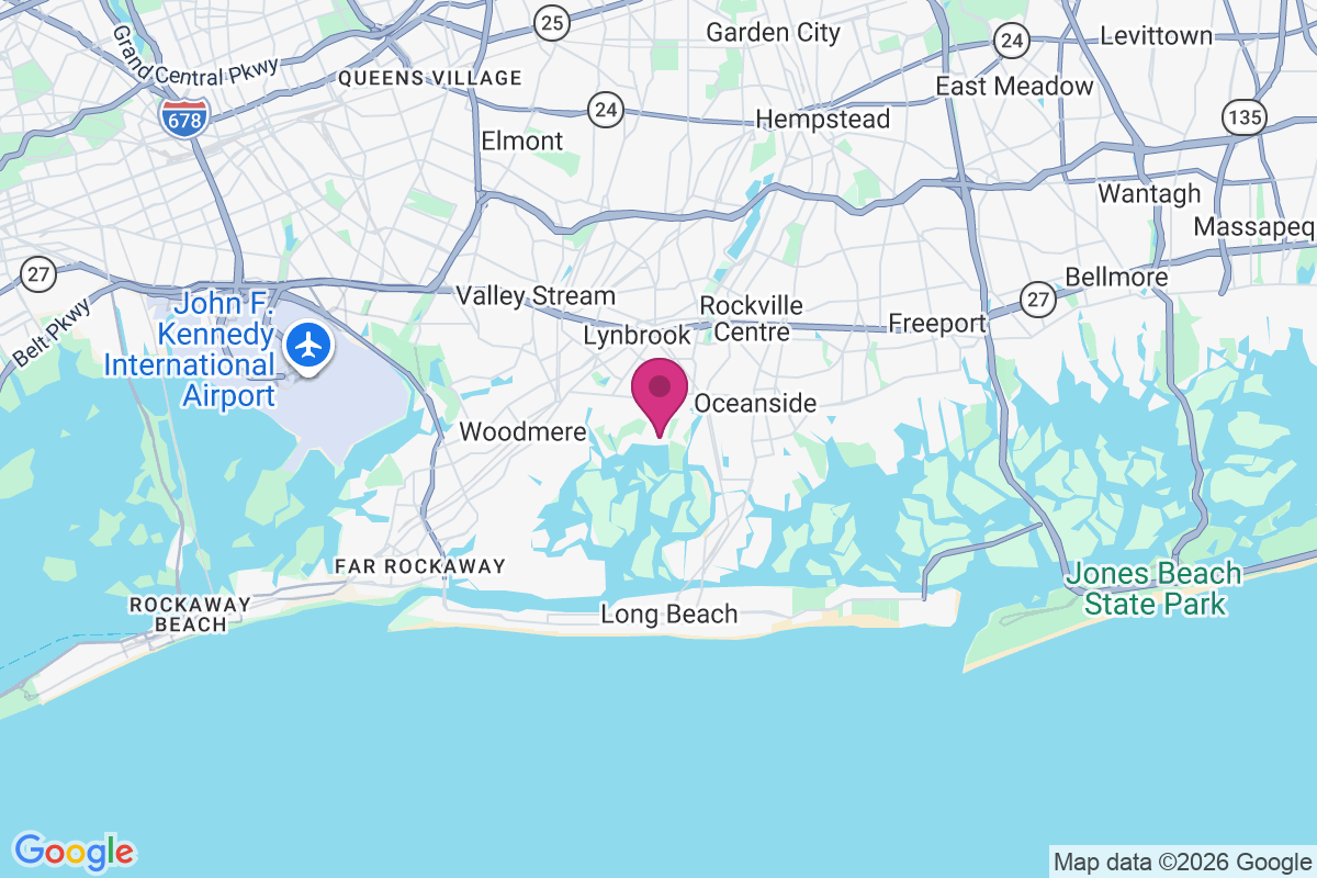 Carte de Malverne Park Oaks