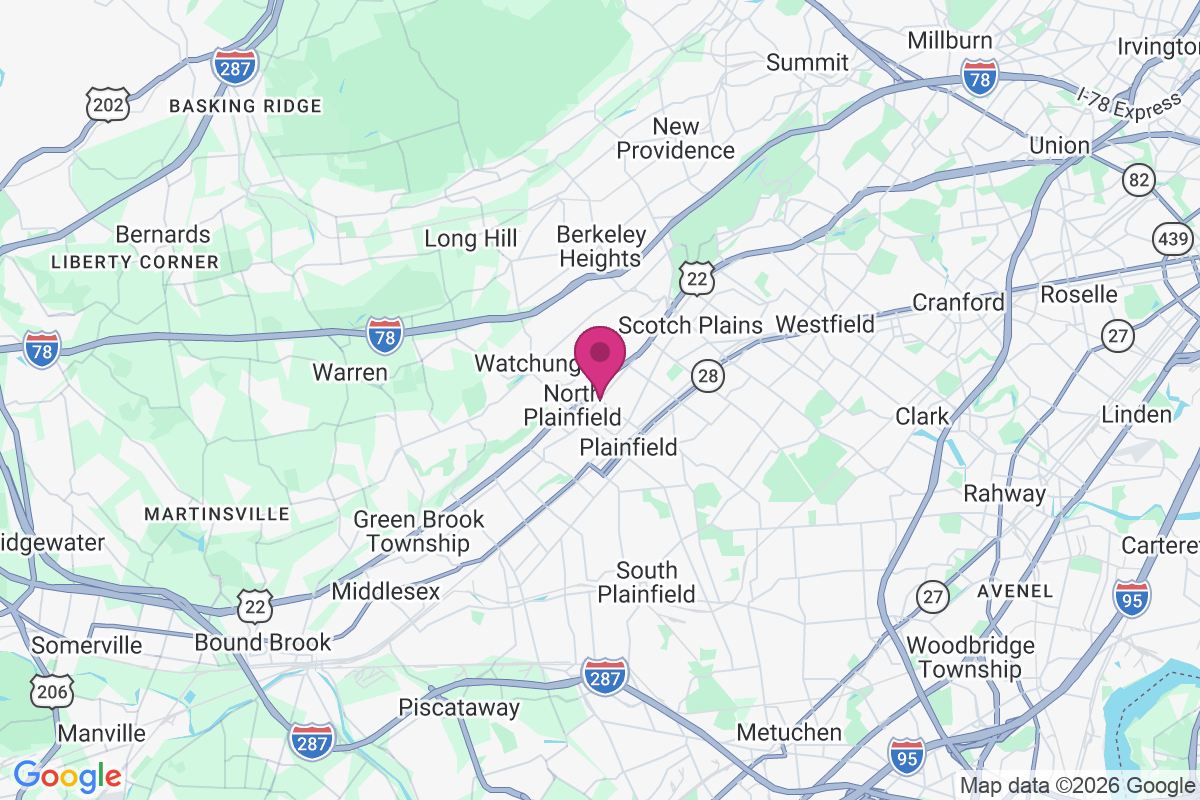 Carte de North Plainfield