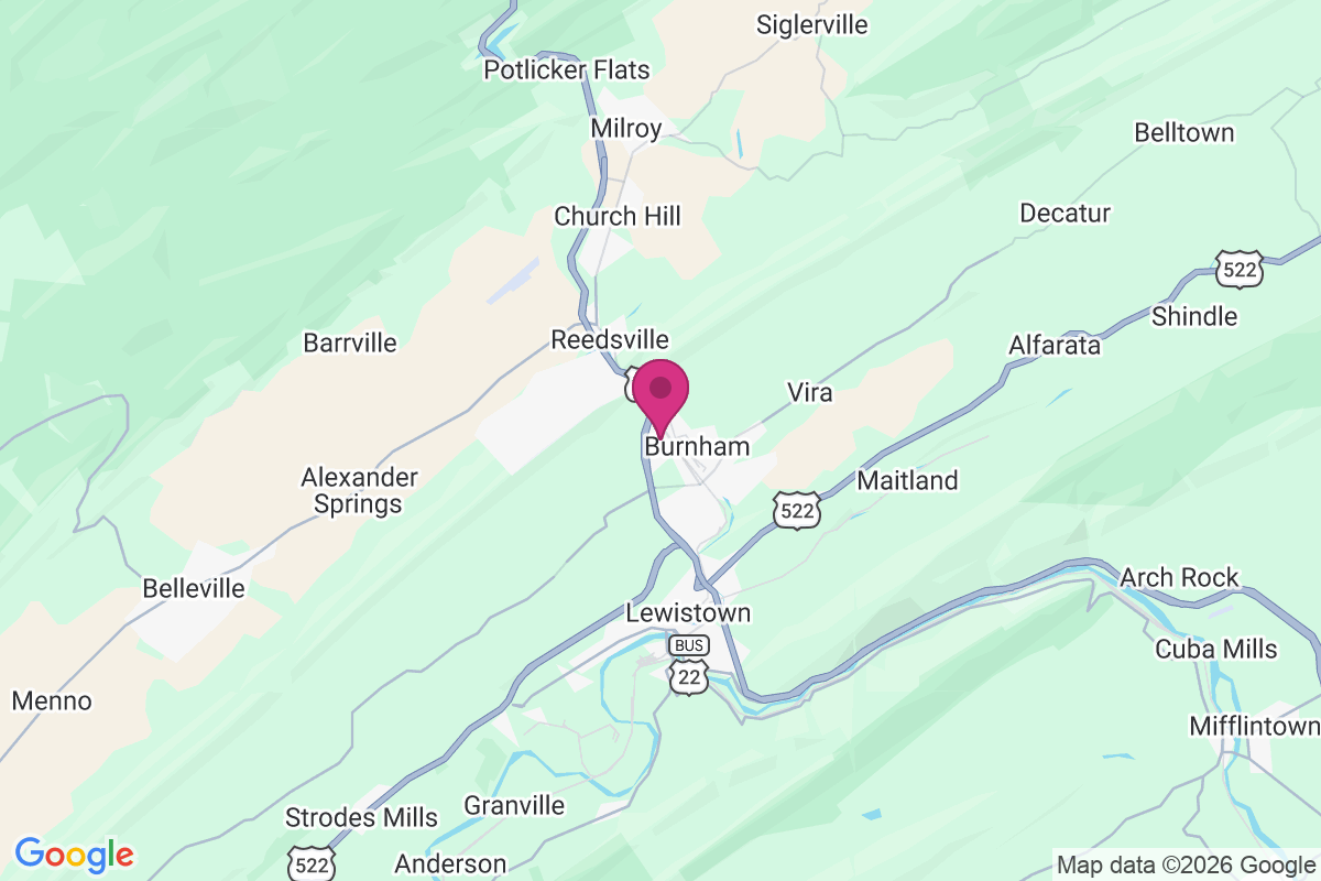 Carte de Yeagertown
