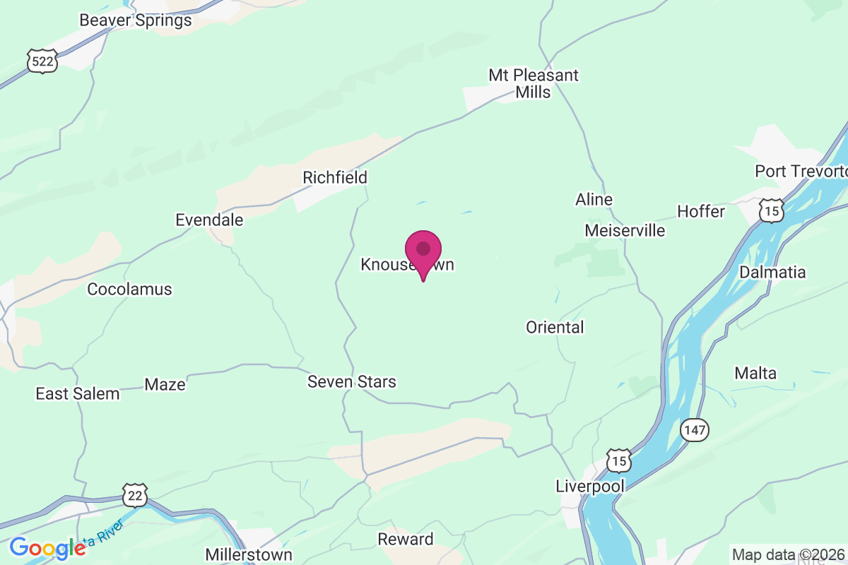 Carte de Knousetown