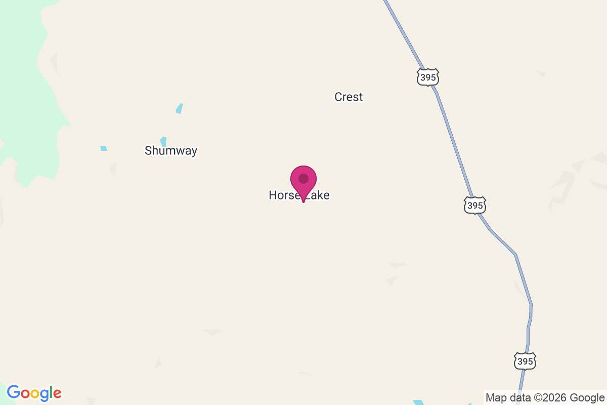 Carte de Horse Lake