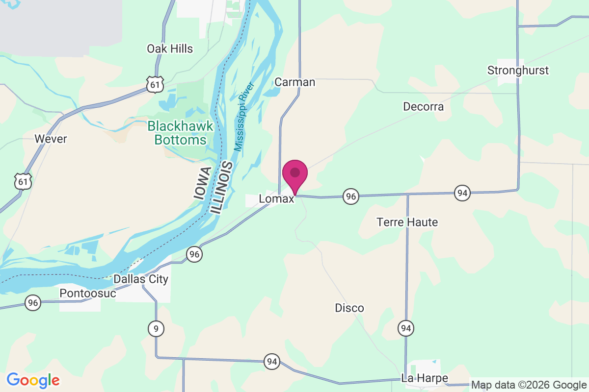 Carte de Iowa Junction