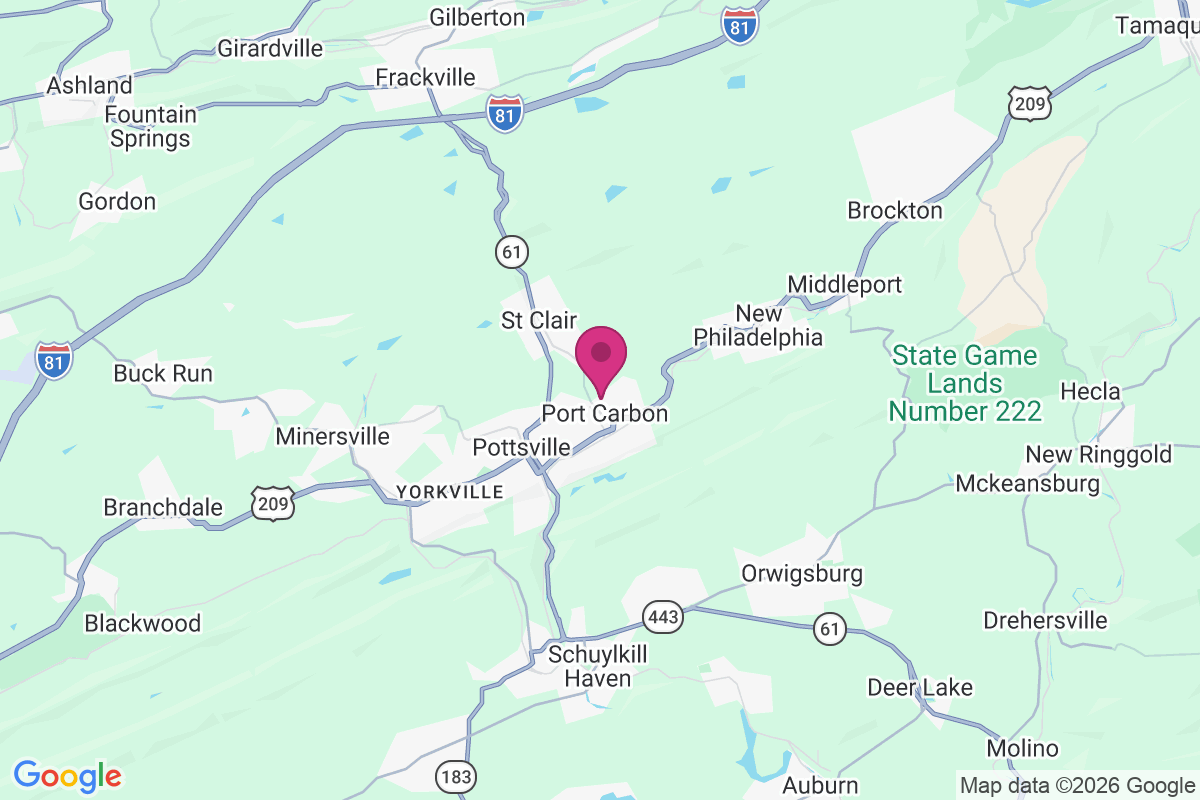 Carte de Dieners Hill