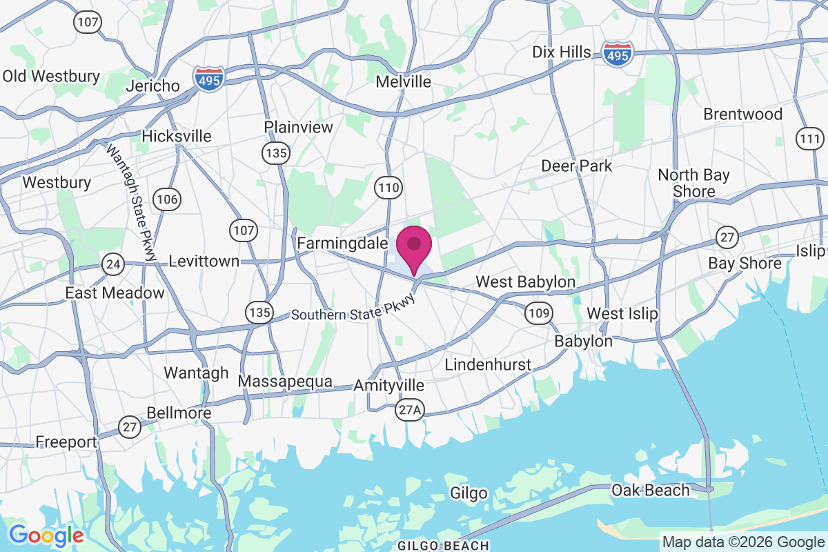 Carte de East Farmingdale