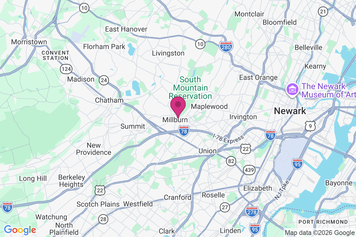 Carte de Millburn