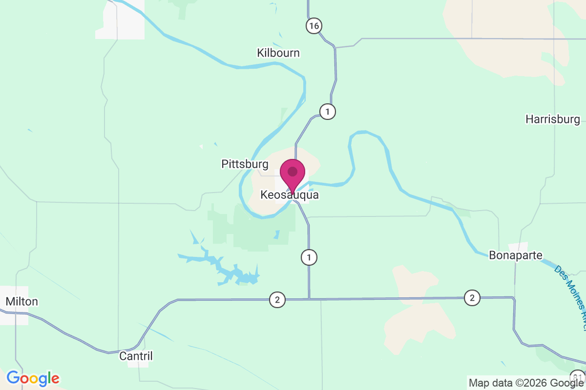 Carte de Keosauqua