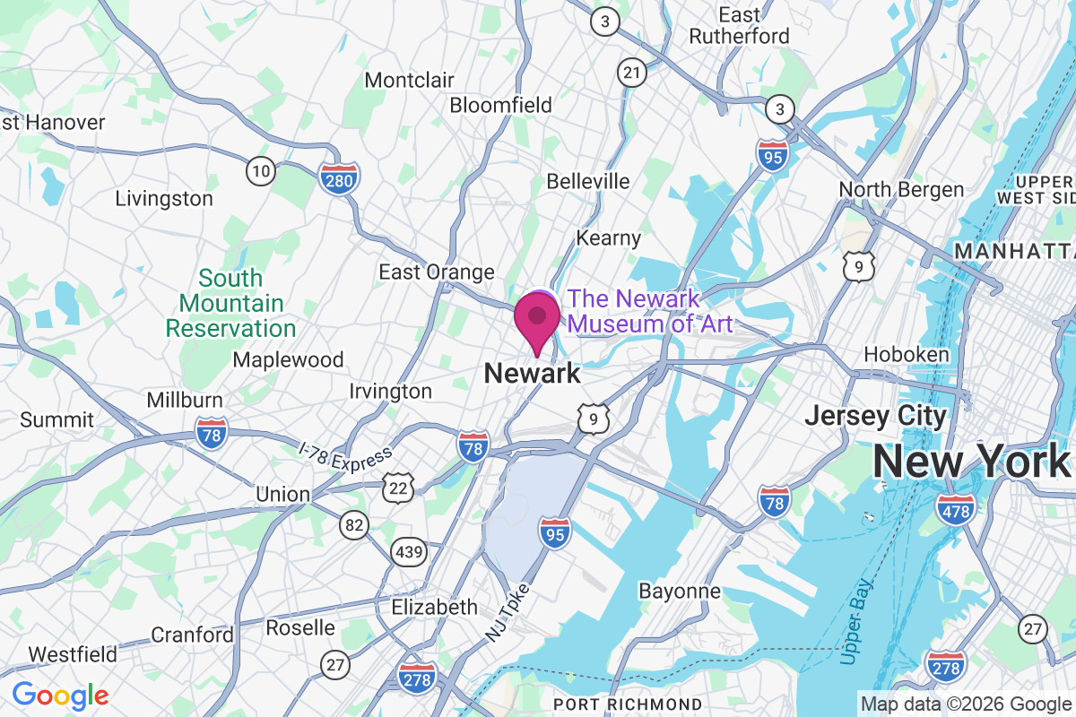 Carte de Newark