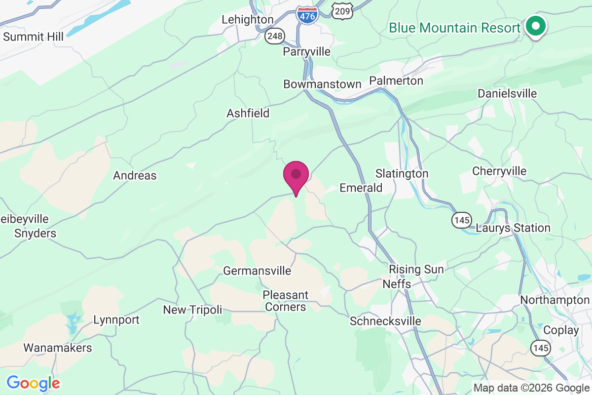 Carte de Lehigh Furnace