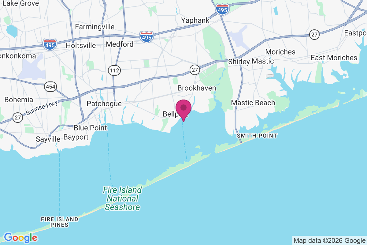 Carte de Bellport