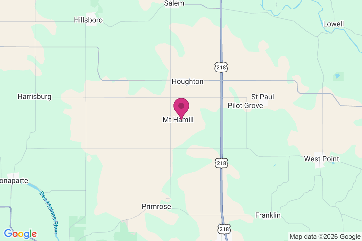 Carte de Mount Hamill