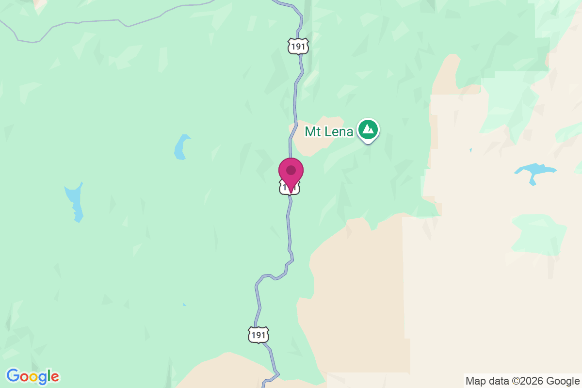 Carte de Deer Lodge Summer Home Area