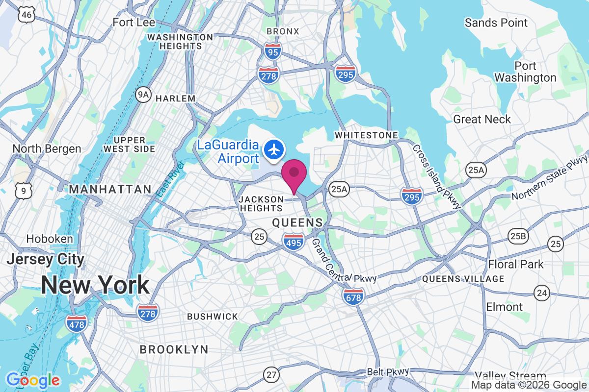 Carte de East Elmhurst