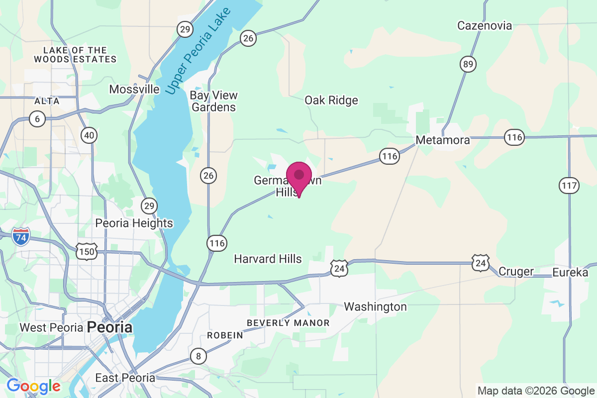 Carte de Germantown Hills