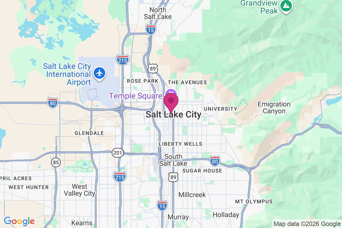 Carte de Salt Lake City