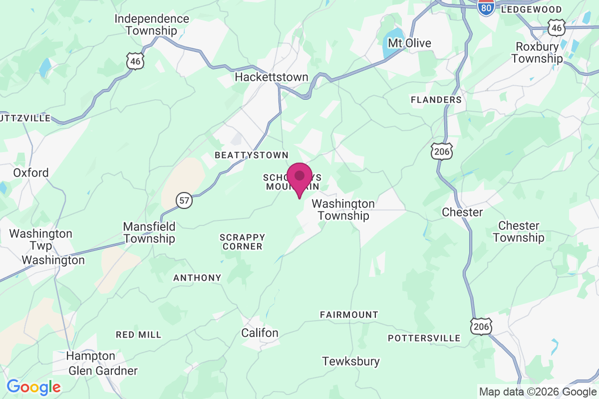 Carte de Schooleys Mountain
