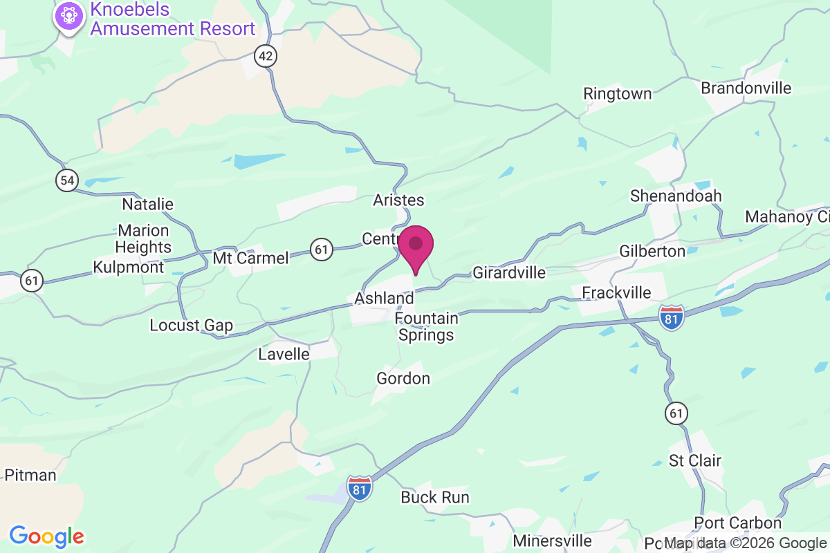 Carte de Byrnsville
